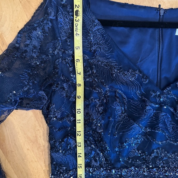 Mac Duggal Embellished A-Line Gown NWT GORGEOUS! 18W - Picture 7 of 8